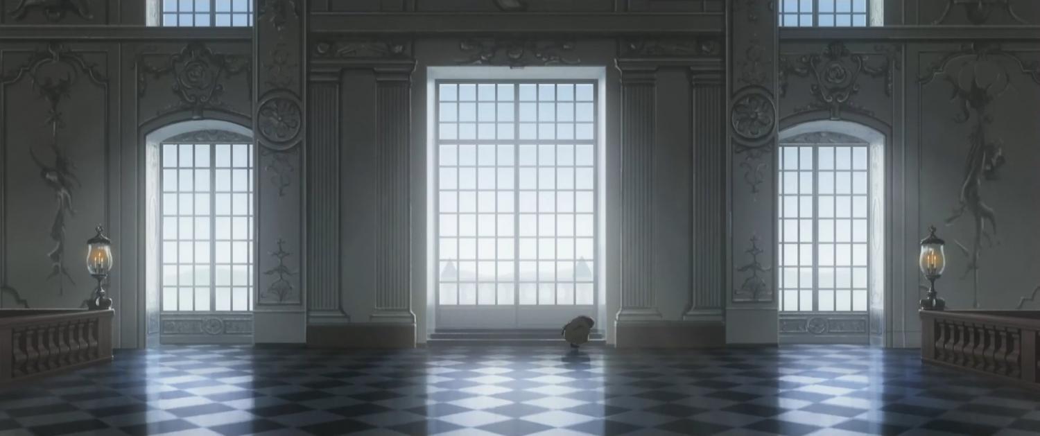 Violet Evergarden здание старое