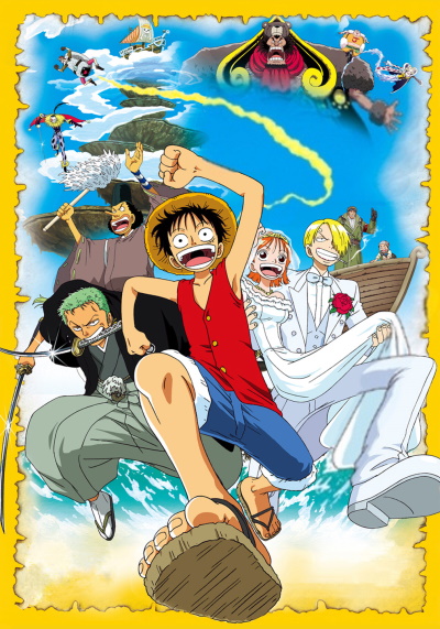 -: /One Piece Movie IIClockwork Island Adventure+OVA -:  /One Piece:Django's Dance Carnival[Movie+OVA][RUS+JAP][2001][, , ][TVRip][][HARDSUB]