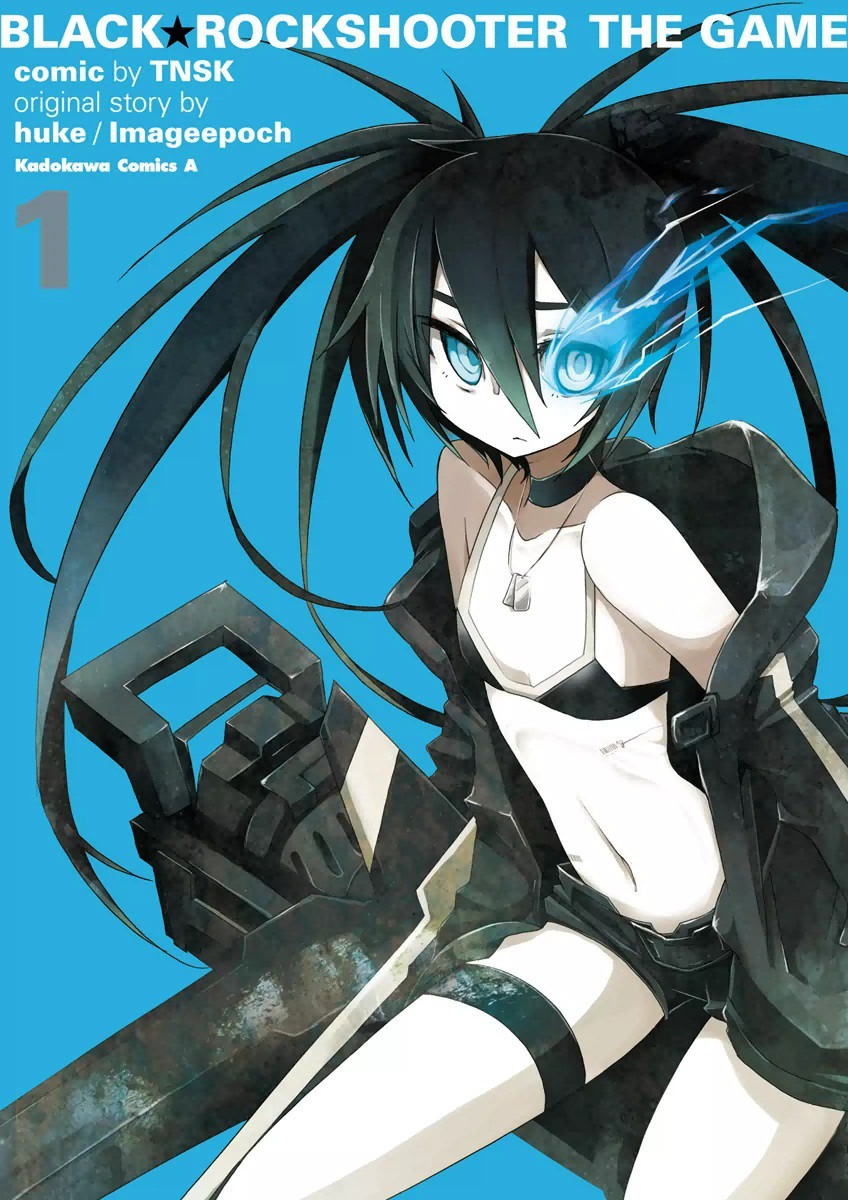 Black rock shooter манга читать на русском фото 9