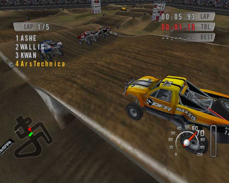 MX vs atv UNLEASHEDNASCAR simracing 2005