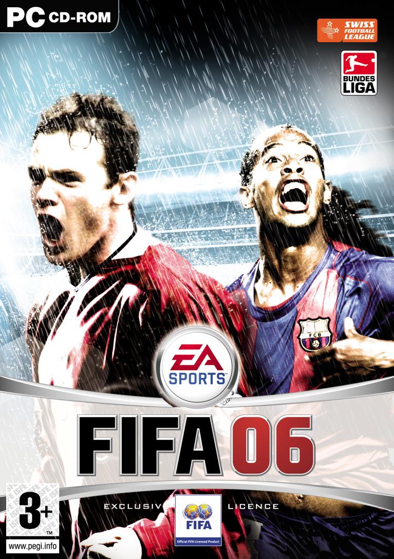 FIFA 06 - даты релизов игры и обложки к ним