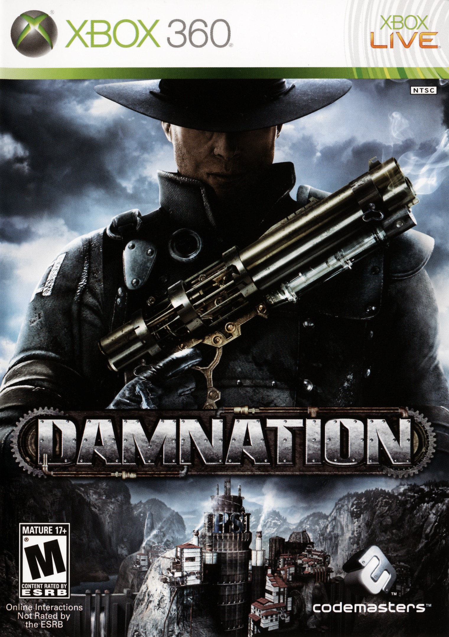 Damnation - даты релизов игры и обложки к ним