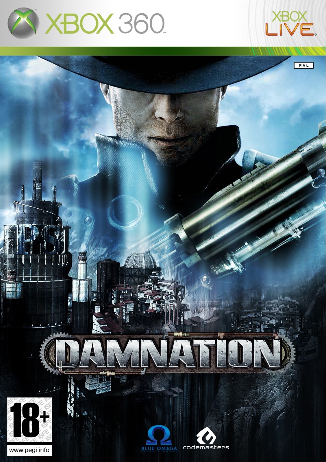 Damnation - даты релизов игры и обложки к ним