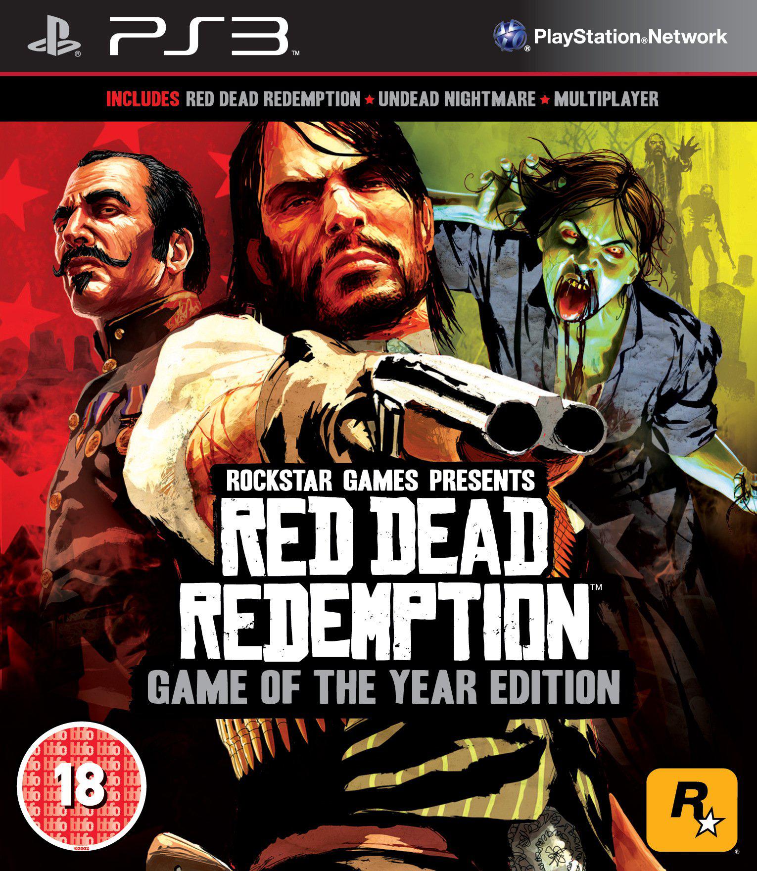 Red Dead Redemption: Game of the Year Edition - даты релизов игры и обложки  к ним