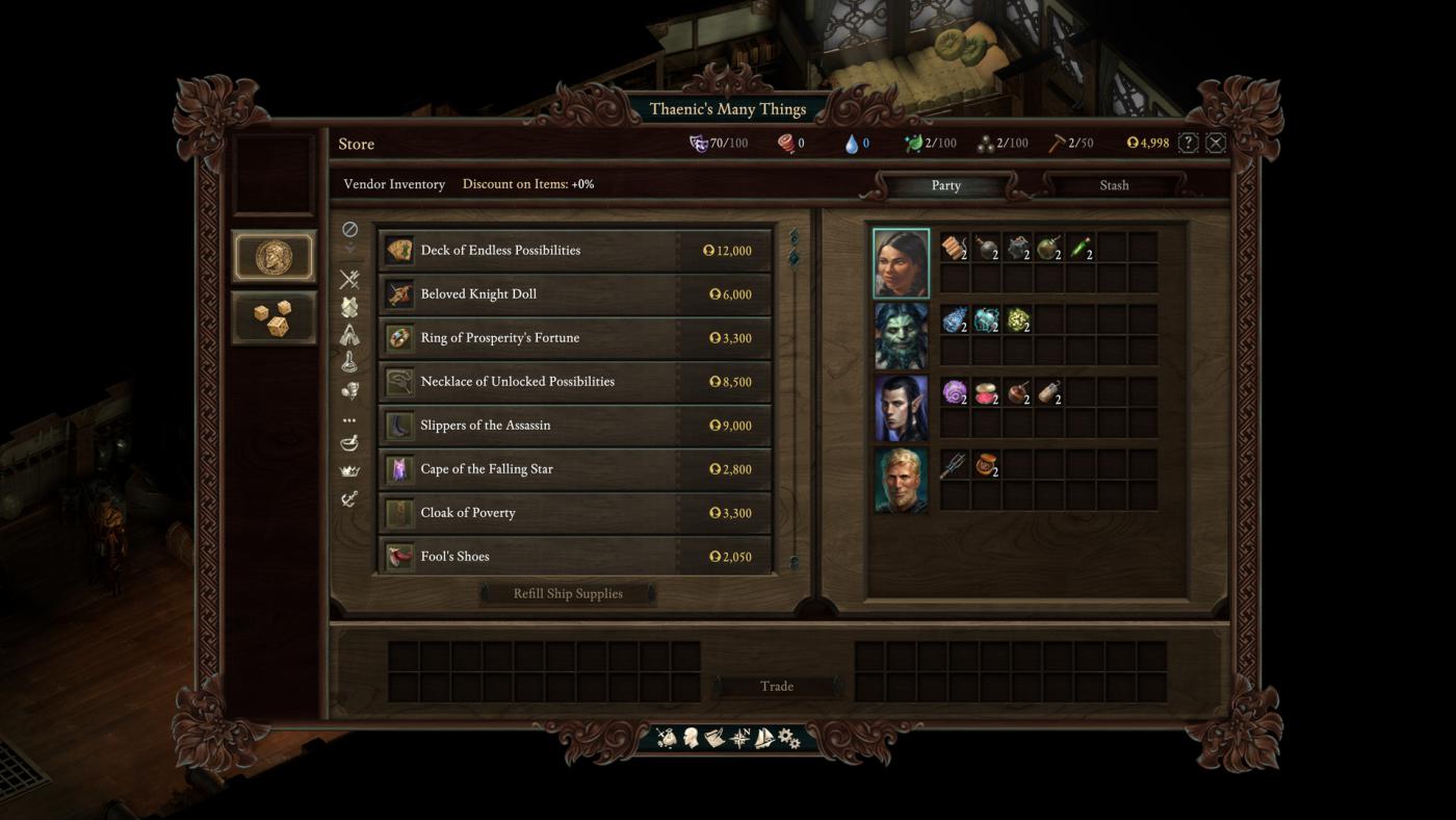 pillars of eternity soulbound items