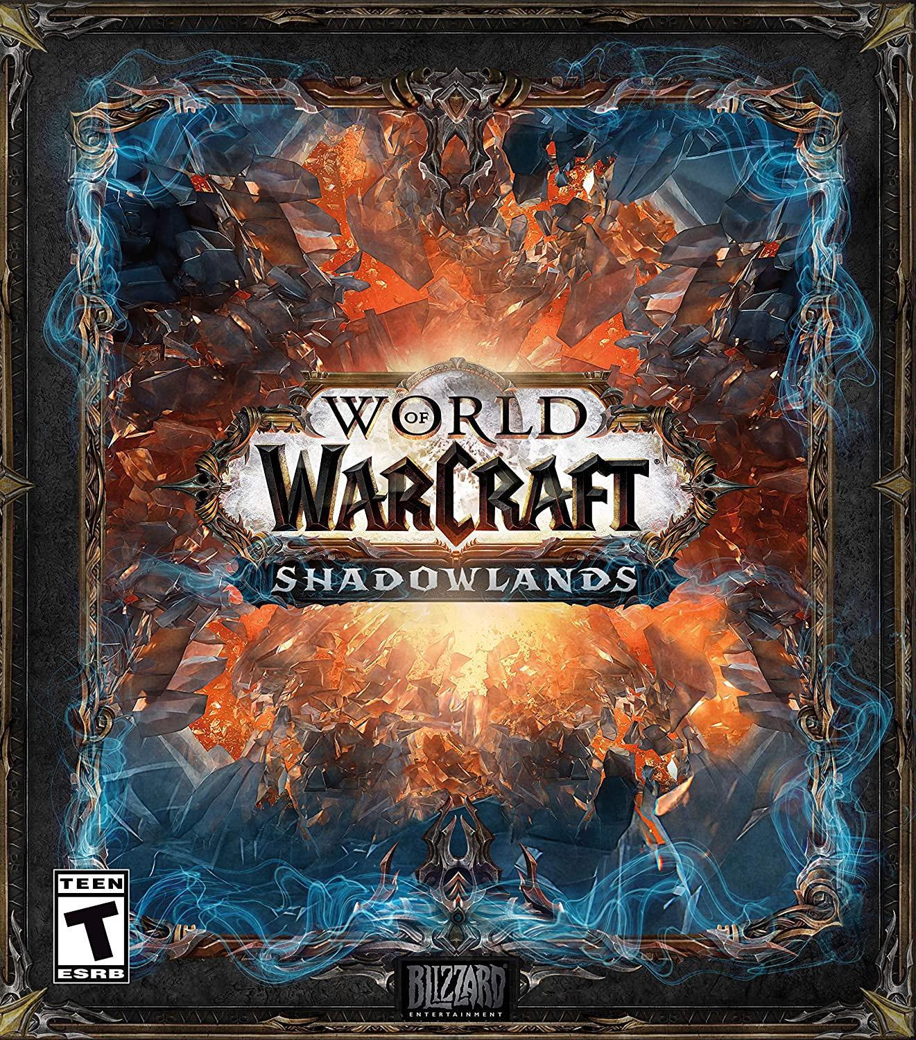 World of Warcraft: Shadowlands - даты релизов игры и обложки к ним