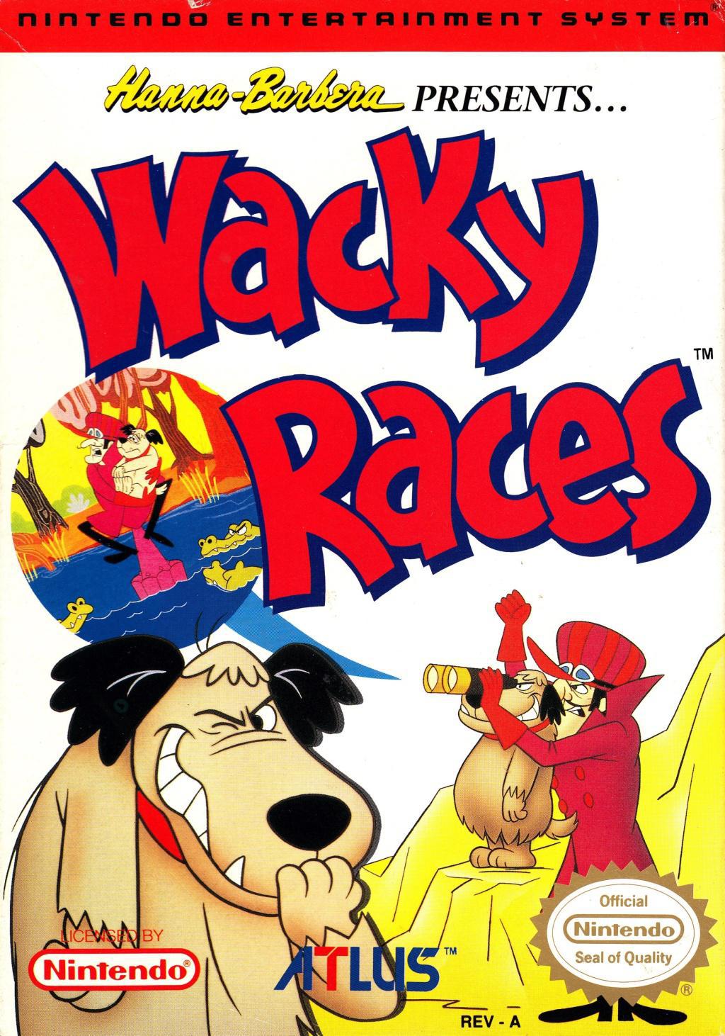 Wacky Races - даты релизов игры и обложки к ним