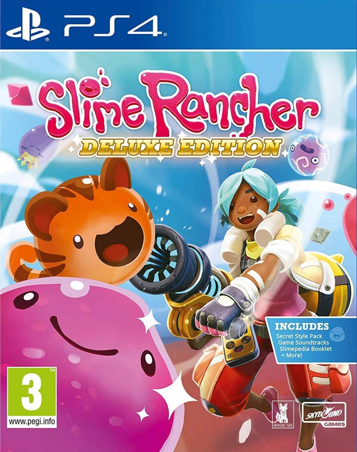 Slime Rancher: Deluxe Edition - даты релизов игры и обложки к ним