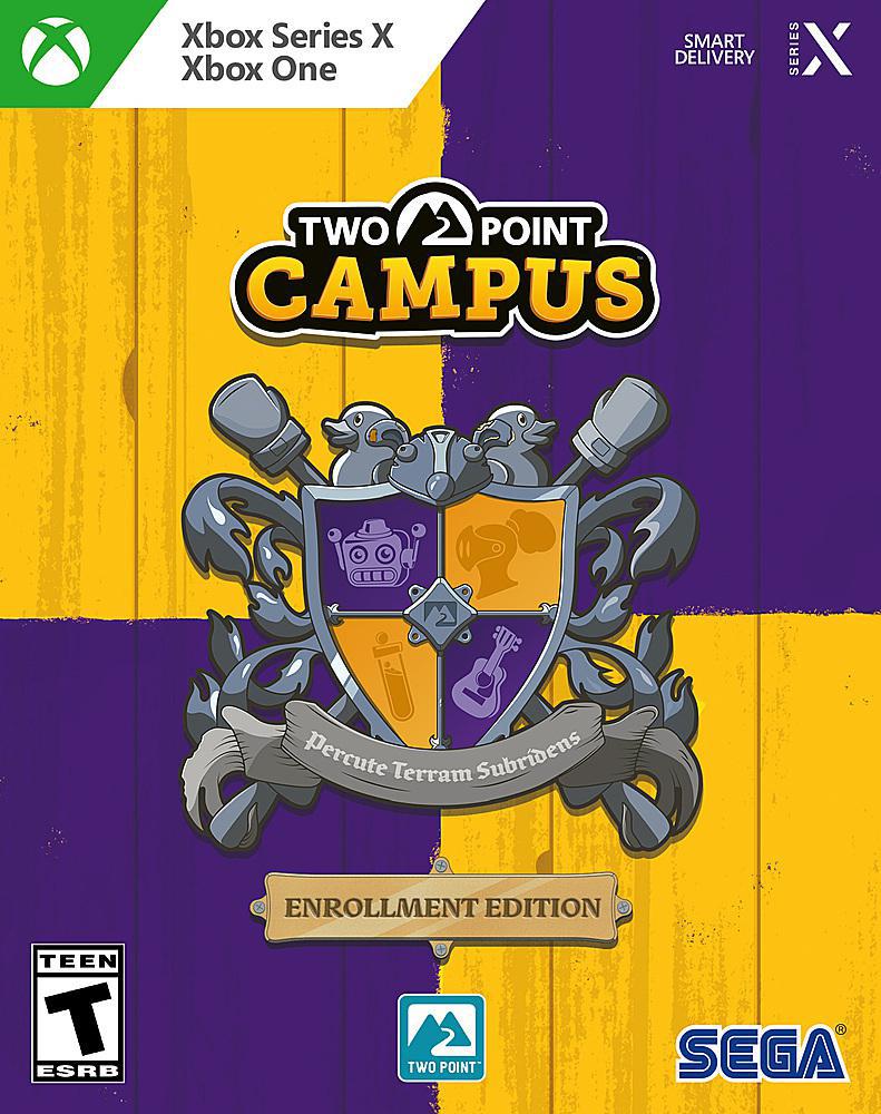 Two Point Campus - даты релизов игры и обложки к ним